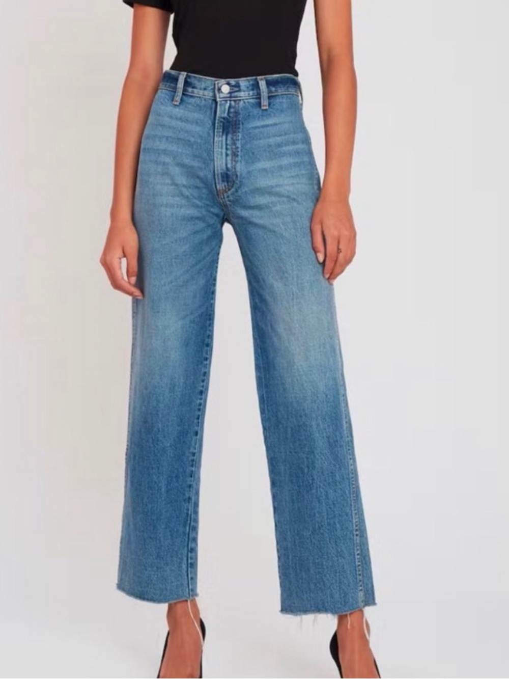 Boyish NWT The Kirby Vintage High-Waisted Straight Leg Jeans Freaks Wash 32
